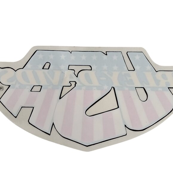 Vintage Harley Davidson Decal Sticker USA (Inside) Rare - Picture 9 of 9